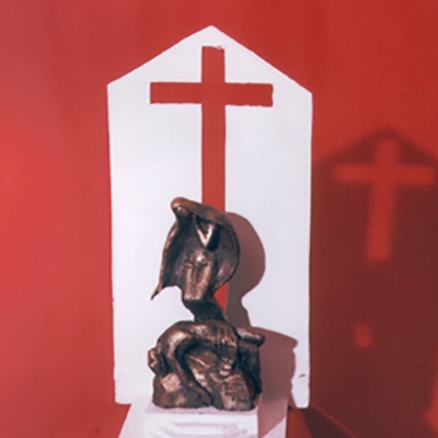 Скульптура Пьета,  эскиз надгробия